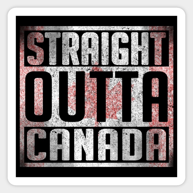 Cool Canadian Flag, Canadian Roots, Canada Sticker by Jakavonis